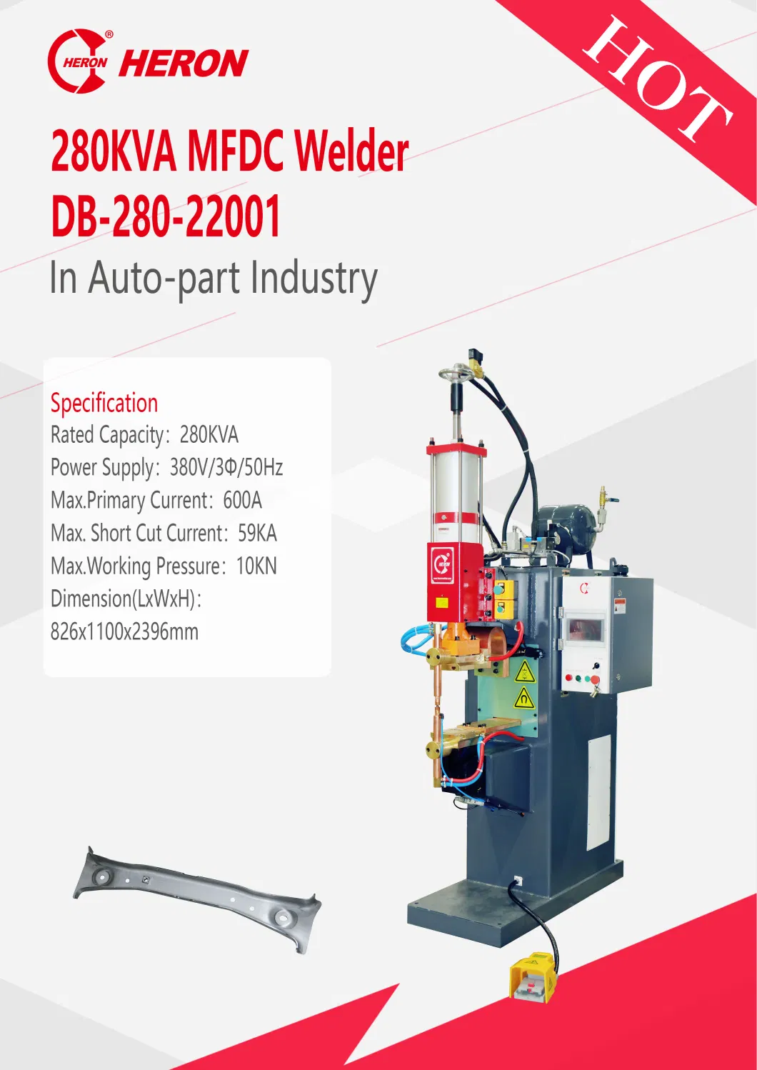 Inveter Welding Machine For Auto Part Industry